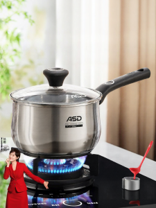 ASD | Baby Safe Stainless Steel Thickened Pot