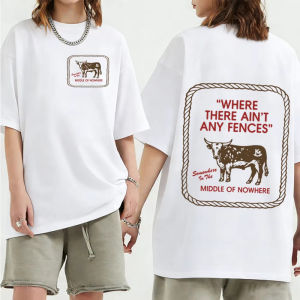 Sanrio | Summer Cotton Comfortable Y2K T Shirt Kacey Musgraves Cattle Tee New Album Graphic Clothes Women Men Fashion Aesthetic T-shirts