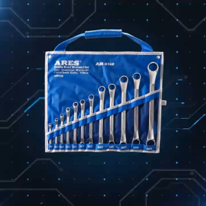 ARES AR-6132 12-Piece Metric Wrench Set Industrial Grade Professional Tools