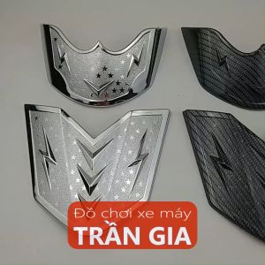 [FreeshipMAX] Bộ ốp mỏ dè xe SH 125i 150i năm 2020-2021-2022-2023-2024 trước sau xi inox cacbon chỉ mũi đuôi dè 125 150 carbon- phụ kiện trang trí đồ kiểng
