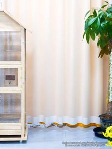 F&G 【Pengiriman cepat】Sangkar burung kecil kayu solid burung cage sarang burung Villa mewah Kandang rumah burung geser dengan roda