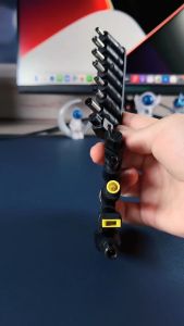 Universal Jack DC 5.5mmx2.1mm - Konverter Charger Laptop dengan 10-in-1 Tips yang Sesuai dengan Semua Notebook