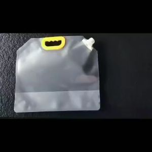 5 Pcs Jerigen Plastik Tebal SpoutPack untuk Cairan - Minyak isi 5000 ML / 5 Liter