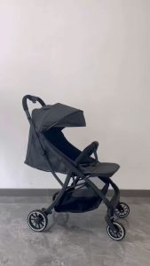 iDS Auto-Fold Stroller Baby Pram Cabin Size Lightweight Stroller Gravity Fold Baby Carriages Travel Strollers EN1888-2