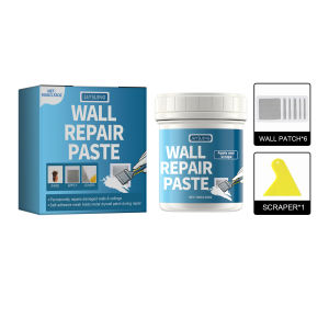 Jaysuing Wall Repair Paste Wall White Water Proof Mending Ointment Mending Agent Wall Wall Shedding Repair  Paste Wall Fix Wall Repair Waterproof Cream Wall Repair Cream Wall Repair Mending Ointment (100g)