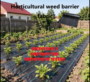 Anti-weed fabric weed removal fabric anti-aging fruit orchard cover fabric grass-blocking and grass-covering fabric fabric with holes for drainage water-permeable grass-repellent fabric