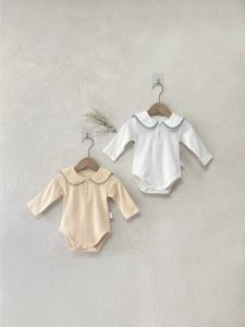 Long Sleeve Triangular Baby Romper Cotton