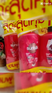 1 sét 2 chai 1 gội mỗi chai 325ml + 1 xã mỗi chai 300ml nuôi dưỡng tóc mềm mượt đen bóng chính hãng thái lan.