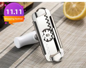 Thickened Stainless Steel Easy Jar Opener Adjustable 1-4 Inches Cap Lid Openers Tool Kitchen Gadgets bottle opener tools jar opener machine stainless steel jar opener TikTok Hot Style