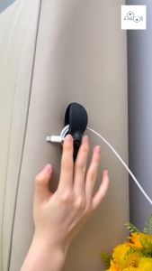 A HAUS ที่เก็บสายไฟ ที่เก็บสายไฟแบบติดผนัง ที่เก็บสายชาร์จ ติดผลิต ติดถชน เสริมความสามารถ ให้เป็นระเบียบ ติดแน่น ติดทน