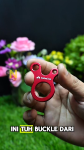 SHINETRIP Rope Stopper 3 Hole Aluminium Alloy Buckle Tali Prusik Pengencang Tali Tenda Flysheet Camping