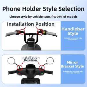 CRENOV | Vibration-resistant Waterproof Sun Protection Bike Mount