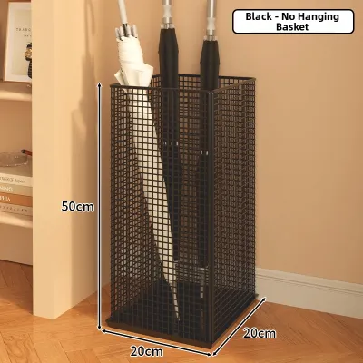 MINGZHIYIFAN | Water Draining Umbrella Stand Storage Basket