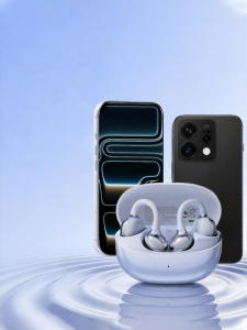LATUO | Oppo Compatible Wireless Clip-On Bluetooth Headset