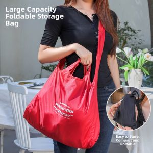WeekEight | Ultra-lightweight Foldable Eco-friendly Large Capacity Travel Shopping Tote Bag