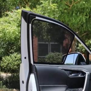 บังแดด MG4 MG 4 EV MULAN ผ้าม่านข้างรถ แผงตาข่ายกันยุงแม่เหล็ก ครีมกันแดดและแผงกันความร้อน