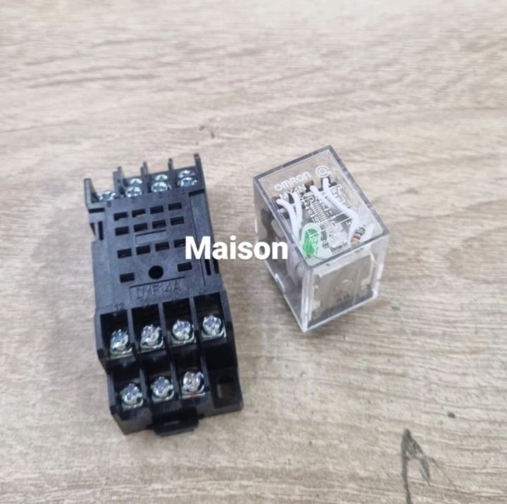 Omron Relay MY4N 24VDC + Socket Lazada Indonesia