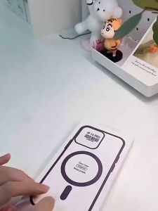 ส่งจากไทย เร็ว1-2วัน เคสอะคริลิคชาร์จได้ ขอบสี เปิดเลนส์กล้อง งานกล่องขาว สำหรับ for Samsung S22ultra S23 S23fe S23ultra S24 S24fe S24plus S24ultra S25 S25plus S25ultra