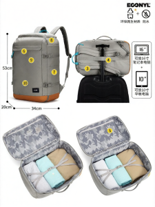 Pacsafe | Theft-Proof Waterproof Wear-resistant Travel Backpack