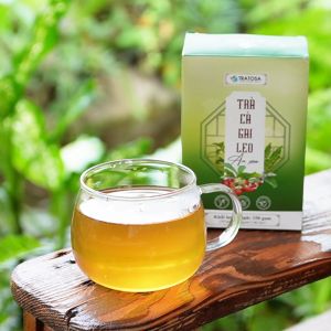 Trà cà gai leo rau má TRATOSA 8 vị - 40 túi lọc tốt cho gan bảo vệ sức khỏe từ thiên nhiên