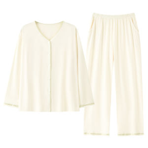 Bộ đồ ngủ nữ MiiOW làm bằng vải Modal dài tay thoải mái