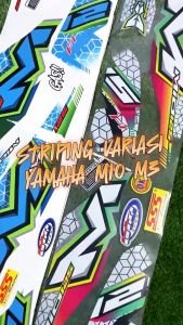 STRIPING VARIASI YAMAHA MIO M3 / MIO 125 - STIKER STRIPING MIO M3 / MIO 125 NEW DESAIN BEST SELLER KODE SMM 29