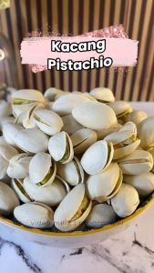 Kacang Fustuk Pistachio 250gr Panggang Arab Premium | Ketawa Matang Roasted Oleh oleh Haji Umroh