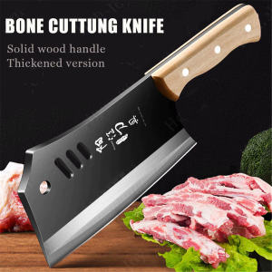Japanese Kitchen Knife Traditional Chefs Chopper Cooking Knives Forged Fish Head Chop Bone Knife Kitchen Hand Forged Meat Cleaver Traditional Handmade Forged Kitchen Knife Japanese Kitchen Knife Traditional Chefs Chopper Cooking Knives Forged Fish Head