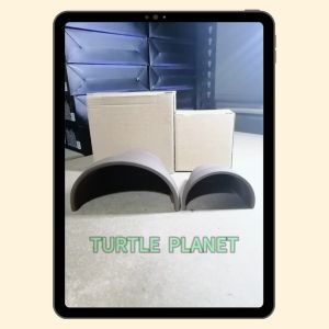 Ceramic Hiding Cave Turtle Hiding Spot Aquarium Decor Live Fish Shelter Crayfish Hiding Place Cooling Ceramic Cave