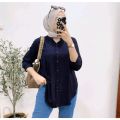 KEMEJA WANITA RAYON PREMIUM. 