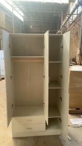 Wooden Wardrobe bedroom simple modern cabinet storage cabinet small rental room