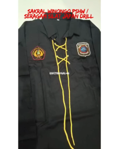 Sakral Silat Pshw Baju Silat Sh Winongo Stk Japan Drill