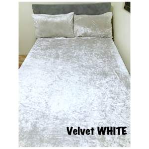 VELVET BEDSHEET NO GUSOT NO LUKOT BEDSHEET with 2 Pillowcase FREE POUCH BAG MULTIFUNCTIONAL