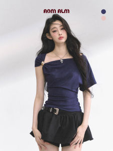 SHAOYEYAN | fashion slim fit design sense womens short-sleeve T-shirt