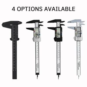Digital Vernier Caliper 150Mm Plastic Measuring Tool With Lcd Display For Students Mini Text Play Ruler 1Pc Precision Instrument