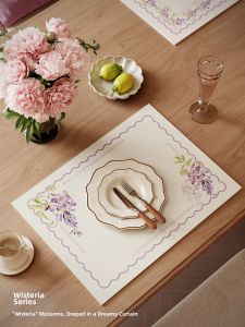 FANJUTAIDU | Waterproof and Oil-Resistant Heat-Resistant No-Wash Kitchen Tablemat