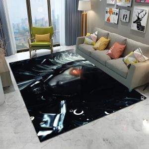 Metal Gear Solid Game Gamer Cartoon Carpet Rug for Home Living Room Bedroom Sofa Doormat Decorkids Area Rug Non-slip Floor Ma