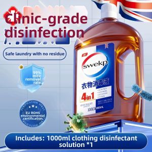 swekp | Antibacterial Disinfectant Detergent Underwear Pants Laundry Liquid 2-in-1