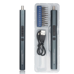 Mini Electric Screwdriver 12/50/62/120 in 1 Rechargeable Cordless Precision Power Screwdriver Set LED Lights Magnetic Mat