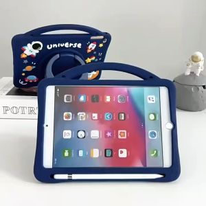 Case Infinix XPad 11\" X Pad 11 Inch 2024 WiFi 5G LTE Casing Tablet Softcase Kid Rotating 360 Stand Karakter Astronot Viral Lucu Cover Slot Stylus Pen Tali Motif