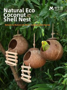 YUEXIAOMENG | Parrot Sleeping Nest Coconut Shell