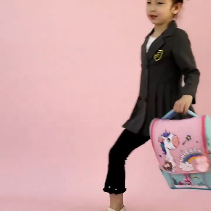 Children's School Bag for 6-12 Years Old Unicorn Bag for Kids Girls Backpack for Kids Boy