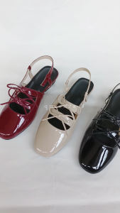 Queenza Candy Mules Wanita Tinggi 1 Cm