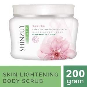Shinzui Skin Lightening Body Scrub 200gr /Lulur Badan