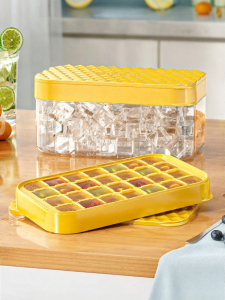 Press Easy Food Grade Ice Tray With Lid