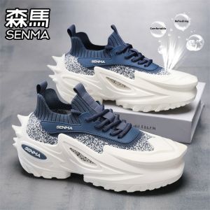 SENMA | Summer Breather Thickened Elevating Casual Men Shoes