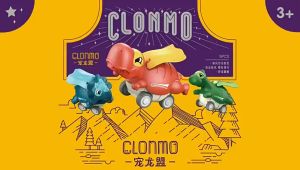 Mainan Lucu Mobil Kartun Dinosaurus Press & Run - Mainan Edukasi Lucu dan Unik