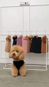 Basic Ribbed Tank - Baju Kucing dan Baju Anjing POMAPOO Premium Berkualitas