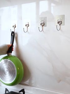 RB\_ShopOnline ตะขอแขวนของ ติดผนัง 2 แบบ ไม่ต้องเจาะผนัง