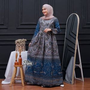 Gamis Batik Busui Parangseno Jumbo Ld100 Ld110 Ld120 Ld130 Gamis Busui Jumbo Mewah Dan Elegan